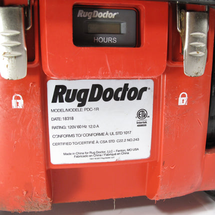 Rug Doctor PDC-1R PRO Deep Carpet Heavy Duty Commercial Cleaning Machine