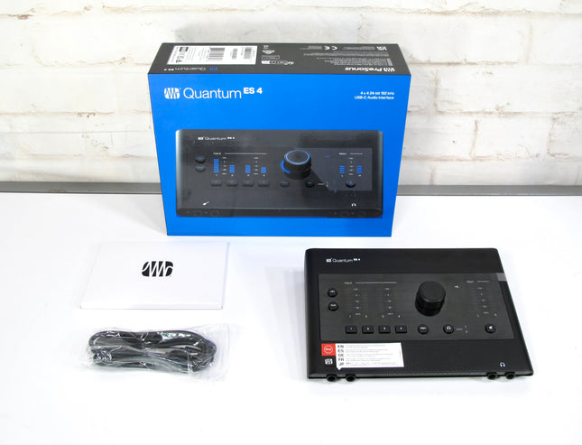 Presonus Quantum ES 4 4x4 24-Bit/192 kHz USB-C Audio Recording Interface