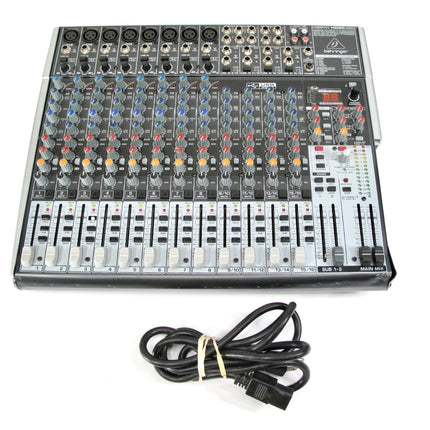 Behringer Xenyx X1222USB 16-Input 2/2-Bus Mixer with XENYX Mic Effects & Dynamics
