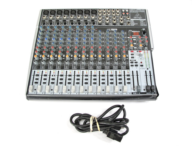 Behringer Xenyx X1222USB 16-Input 2/2-Bus Mixer with XENYX Mic Effects & Dynamics