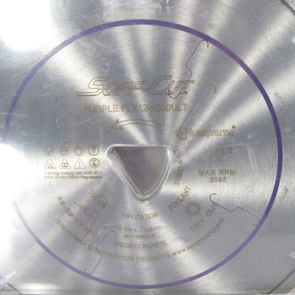 Husqvarna Purple FLX12-1000ULT Early Entry 12" Diamond Saw Blade