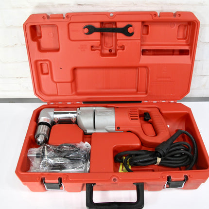 Milwaukee 3107-6 7 Amp 1/2" D-Handle Right Angle Drill Kit w/ Hard Case