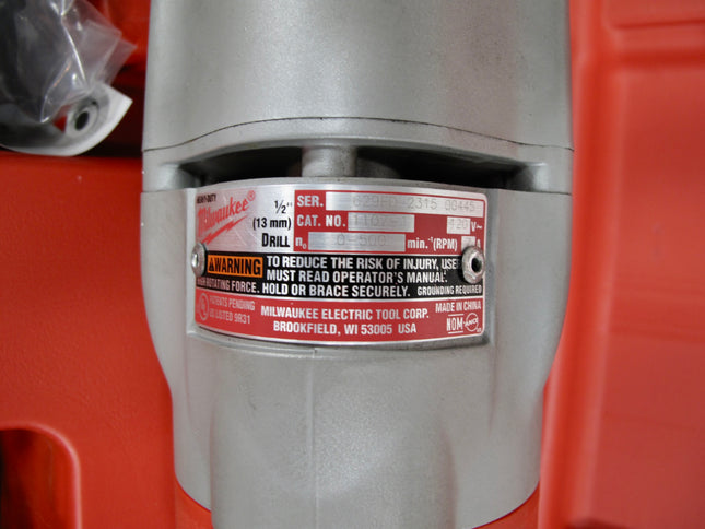 Milwaukee 3107-6 7 Amp 1/2" D-Handle Right Angle Drill Kit w/ Hard Case