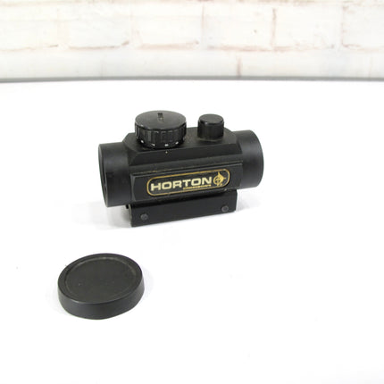Horton Multi Range 3-Dot Red Dot Sight Integral 7/8 Base Black Crossbow Scope