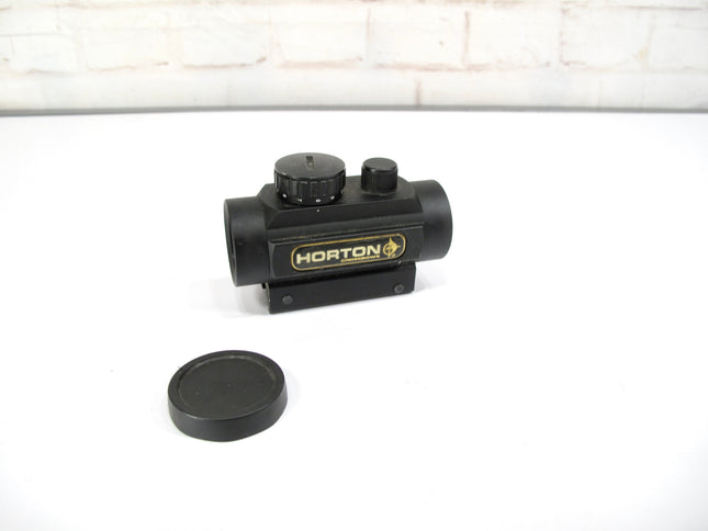 Horton Multi Range 3-Dot Red Dot Sight Integral 7/8 Base Black Crossbow Scope