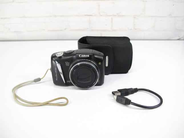 Canon PowerShot SX130 IS 12.1MP 12X Optical Zoom Digital Camera