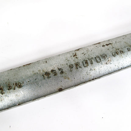 Proto J1252 12 Point Combination Wrench 1-5/8” USA Satin Finish