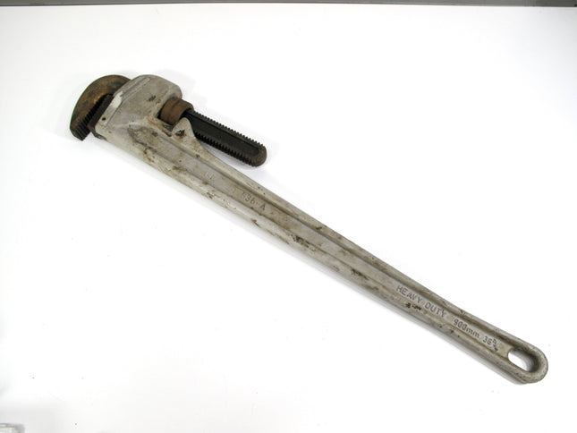 URREA 36 in. Long Aluminum Pipe Wrench 836A