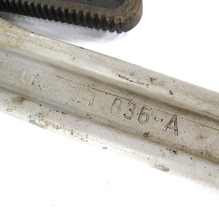URREA 36 in. Long Aluminum Pipe Wrench 836A