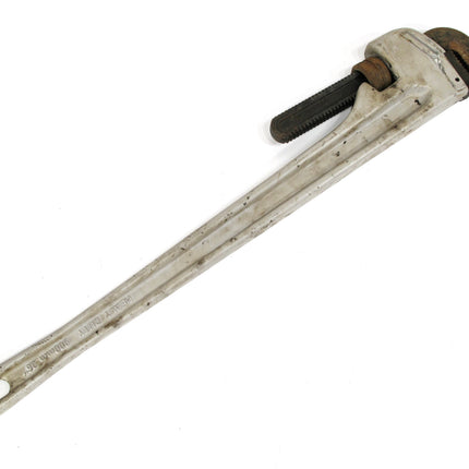 URREA 36 in. Long Aluminum Pipe Wrench 836A