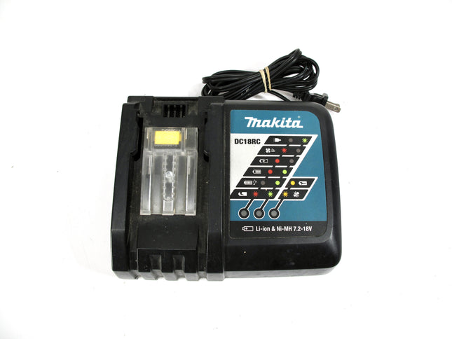 MAKITA DC18RC Genuine OEM 120v 240W Lithium-Ion & Ni-MH Fast Rapid Charger