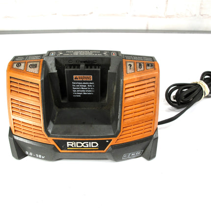 Ridgid R840093 9.6-18V Lithium Ion & Ni Cd Power Tool Battery Charger
