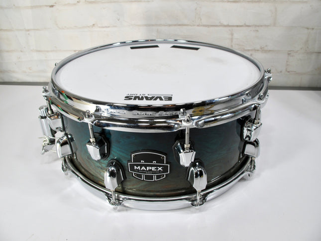 Mapex Saturn Evolution Exotic Aegean Fade 6.5x14 Snare Drum