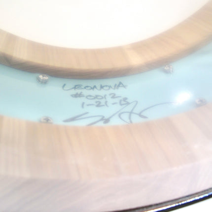 Acoutin Custom Leonova 6.5x14 2013 "Leonova" Sea Foam Green Snare Drum
