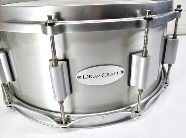 Drumcraft Series 8 6.5x14 Cast Aluminum Snare Drum