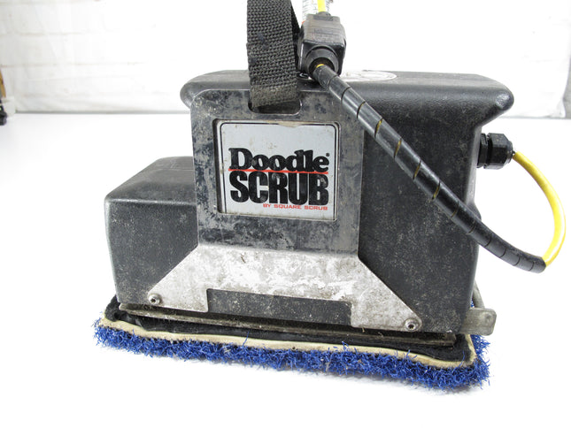 Square Scrub Doodle Scrub EBG-9 24” Handle 30” Cord Floor Cleaner