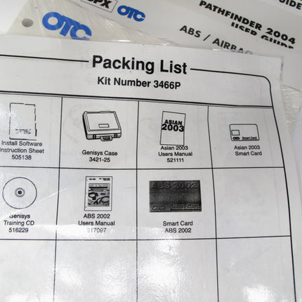 OTC Genisys EVO 5.0 Diagnostics Scanner Kit Tool w/ Case & Cords