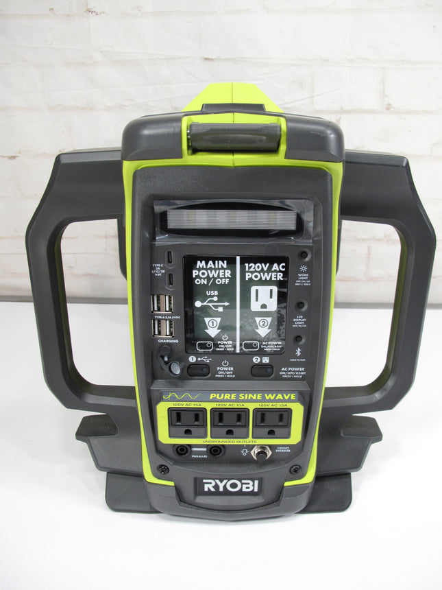 RYOBI 40V 1800-Watt Power Station Lithium Battery Inverter Push Start RYi1802BTVNM