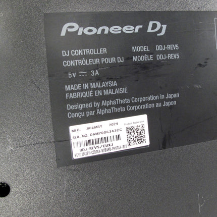 Pioneer DJ DDJ-REV5 Scratch-Style 2-Ch Controller for Serato DJ Pro / RekordboxOpens in a new window or tab Open Box