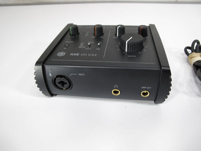 IK Multimedia AXE I/O ONE USB Audio Interface, Z-TONE Input for Guitar/Bass