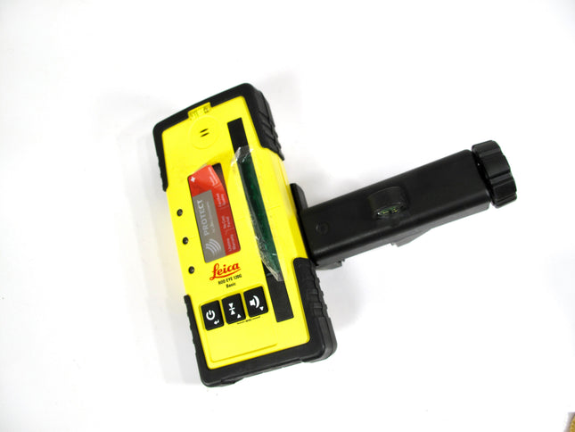 Leica Red Rotary Laser Rod Eye 120G Basic Receiver w/Bracket Survey Equipment