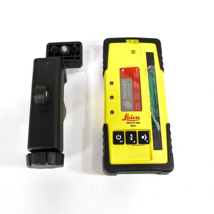 Leica Red Rotary Laser Rod Eye 120G Basic Receiver w/Bracket Survey Equipment