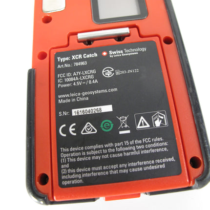 Leica 842018 XCR Catch Receiver for the Lino ML180 Rotary Laser
