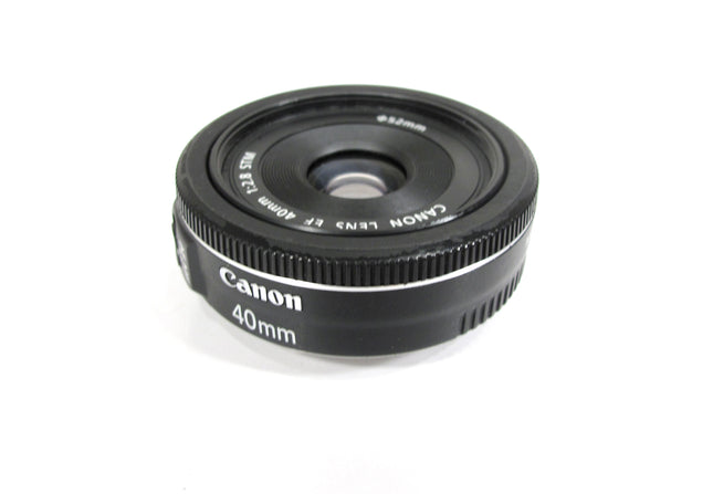 Canon 6310B002 EF 40mm f/2.8 STM Pancake Macro Camera Lens