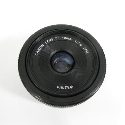 Canon 6310B002 EF 40mm f/2.8 STM Pancake Macro Camera Lens