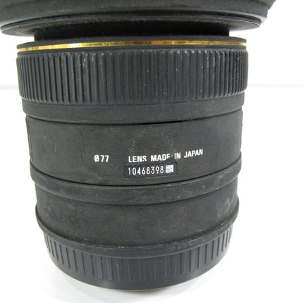 Sigma AF 10-20mm f/4-5.6 EX DC HSM Zoom Camera Lens for Canon EF-S