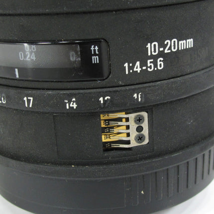 Sigma AF 10-20mm f/4-5.6 EX DC HSM Zoom Camera Lens for Canon EF-S