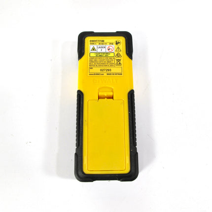 Dewalt DWHT77100 Laser Distance Meter 100 Feet w/Calculator