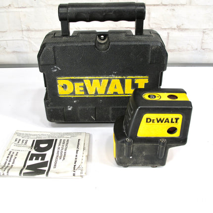 Dewalt DW084K Self Leveling 4 Beam Battery Operated Red Laser