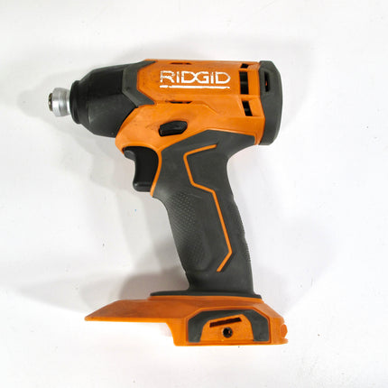 RIDGID R86002 18V Cordless 1/4 in. Hex Impact Driver Tool Only