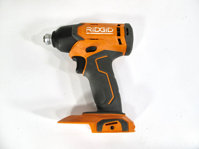 RIDGID R86002 18V Cordless 1/4 in. Hex Impact Driver Tool Only