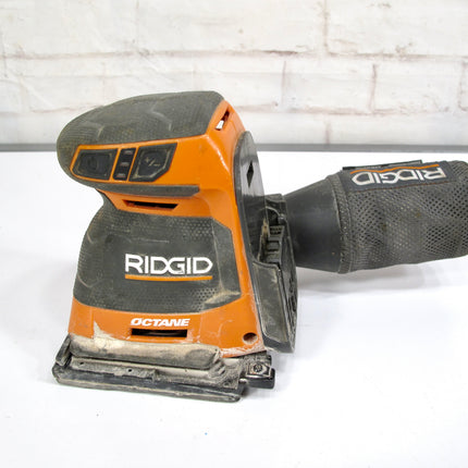 Ridgid 18-Volt Cordless Brushless 3-Speed 1/4 Sheet Sander R86064B (Tool Only)