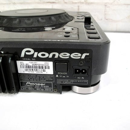 Pioneer CDJ-1000 Professional DJ CD MPE Turntable Player Controller