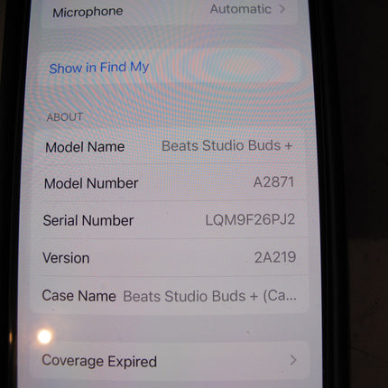 Beats by Dre Beats Studio Buds + Wireless Noise Canceling Bluetooth Earphone