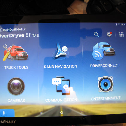 Rand Mcnally OD8 PRO II Overdryve 8 PRO 2 Truck GPS Receiver System w/ Dashcam
