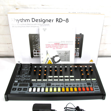 Behringer RD-8 Rhythm Designer Analog Drum Machine with 64-Step Sequencer