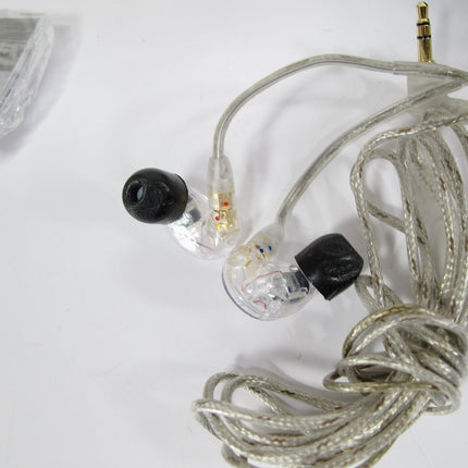 Shure SE215-CL Professional In Ear Live Sound Monitoring Headphones Earbuds