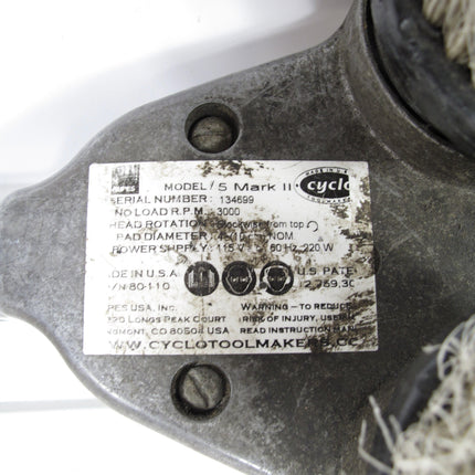 Rupes Cyclo Model 5 Mark II Dual Head Orbital Polisher