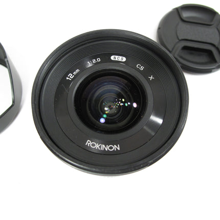 Rokinon 12mm F/2 High Speed Ultra Wide Angle Lens For Fujifilm XF Mount