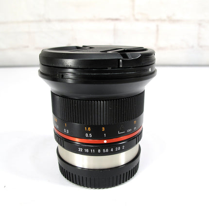 Rokinon 12mm F/2 High Speed Ultra Wide Angle Lens For Fujifilm XF Mount