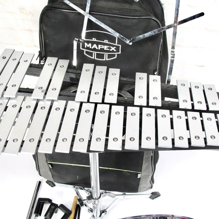 Mapex MCK1432DP Student Backpack Snare Drum/Bell Kit With Rolling Case