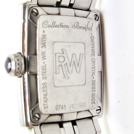 Raymond Weil Parsifal 9741-ST-00995  Ladies 8 Inch Mother of Pearl & Diamond Watch