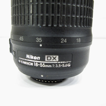 Nikon 18-55mm DX f/3.5-5.6 G VR Aspherical Camera Zoom Lens