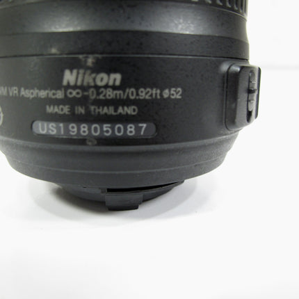 Nikon 18-55mm DX f/3.5-5.6 G VR Aspherical Camera Zoom Lens