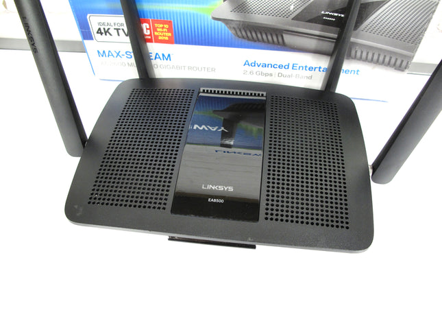 Linksys EA8500 WiFi Router AC2600 Max-Stream MU-MIMO Gigabit Dual-Band