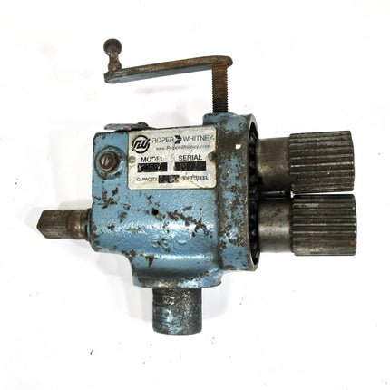 Roper Whitney Pexto 0581 Manual Crank Bead Roller Crimper Flanger Machine